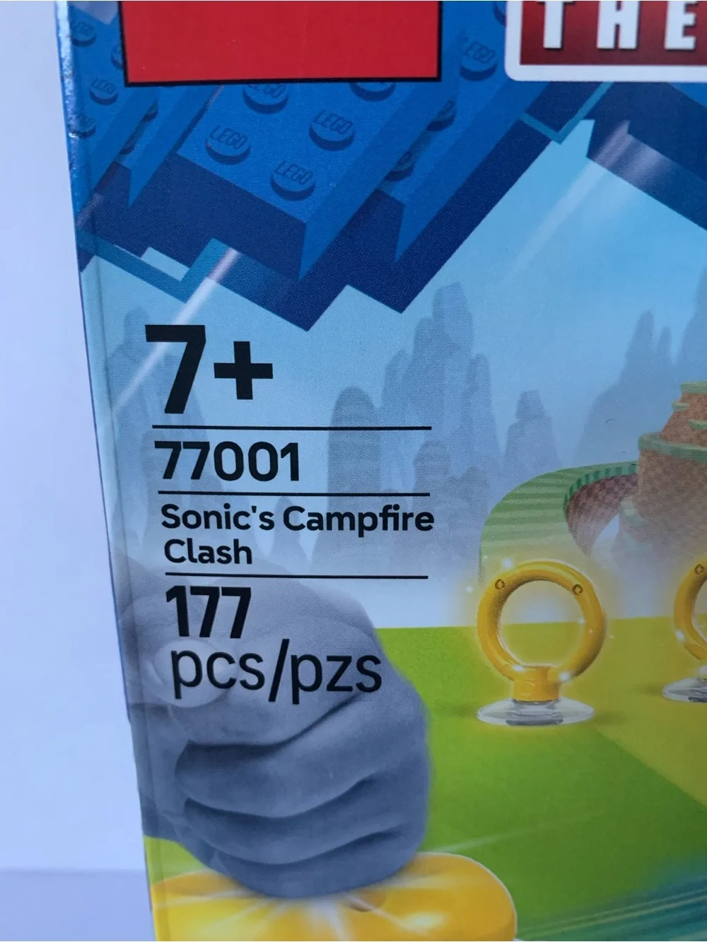 NIB. Lego Sonic The Hedgehog Sonic’s Campfire Clash Playset